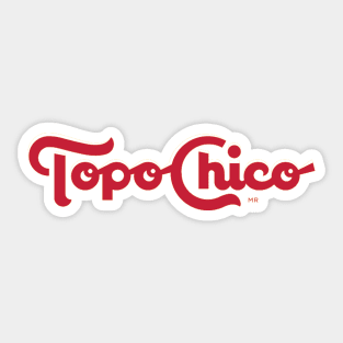 Topo Chico Agua Mineral Sticker